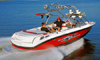 An Euro Tournament Ski Boat with Ski Tower Boat Example